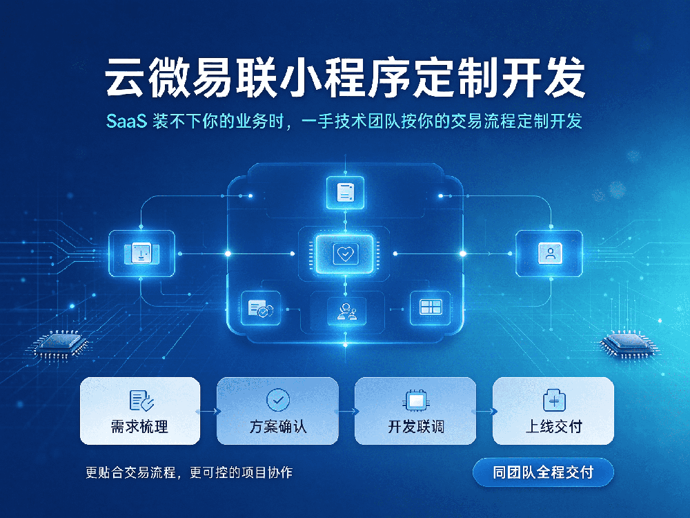 预算有限,想法很多:云微易联推出“陪跑式开发”新模式